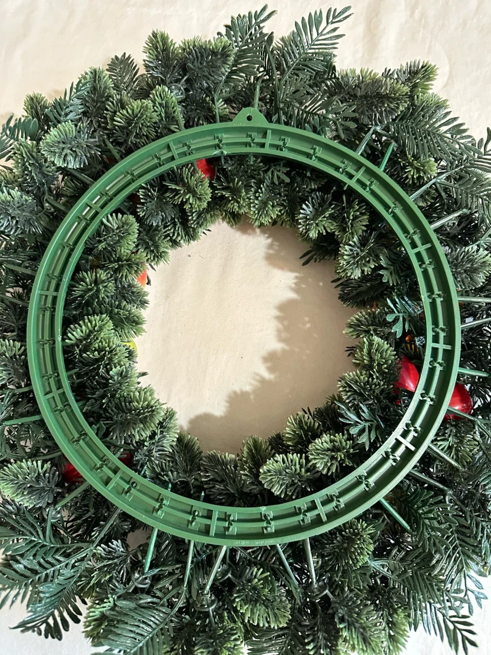 Vintage Williamsburg Style Faux Fruit and Greenery Wreath